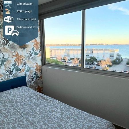 Joli Appart/Vue Etang/Clim /Wifi Balaruc-les-Bains Exteriör bild