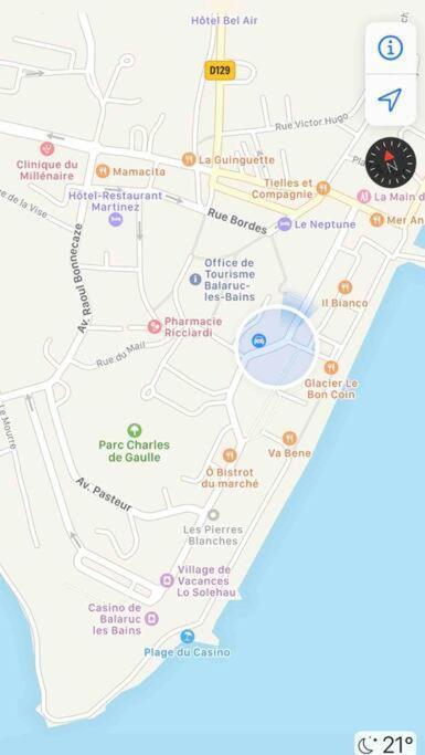Joli Appart/Vue Etang/Clim /Wifi Balaruc-les-Bains Exteriör bild
